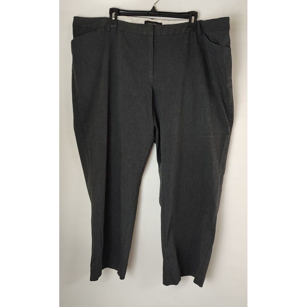 Lane Bryant Gray Dress Pants Career Office Size 24W